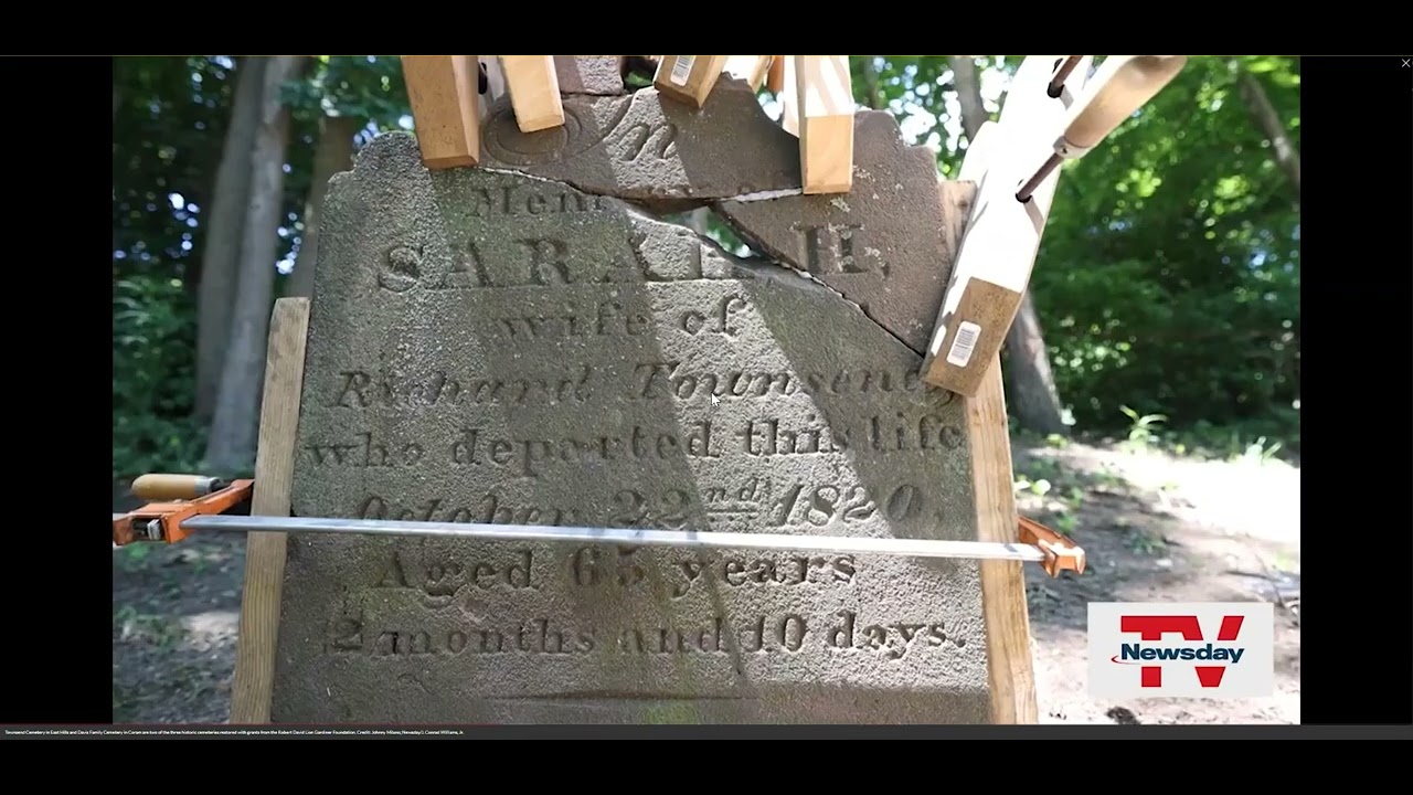 Grave Undertaking Restoration of Long Island Cemeteries YouTube