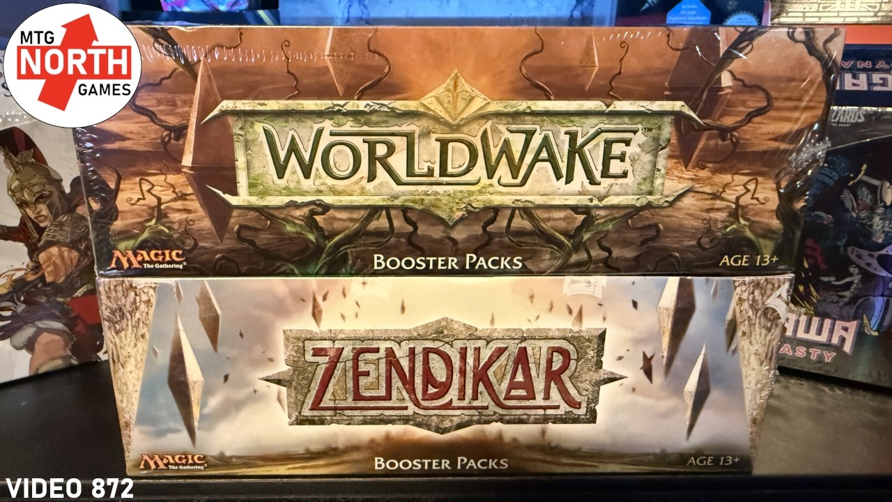 ORIGINAL Zendikar & Worldwake Draft Booster Boxes Opened & Priced!