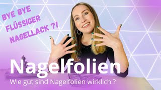 Details Nagelfolien: Anwendung, Haltbarkeit, Entfernung | Colour Flash Nagelfolien Test, Beauty Guide