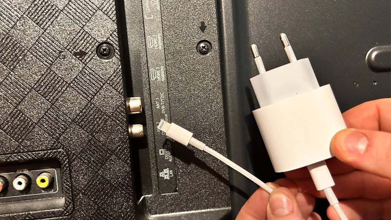 Connect the charger to your TV and unlock channels from around the Connect the charger to your TV and unlock channels from around the