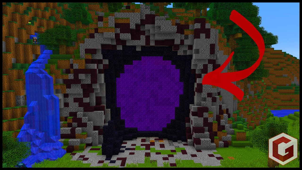 How To Make Custom Minecraft Nether Portals! - YouTube