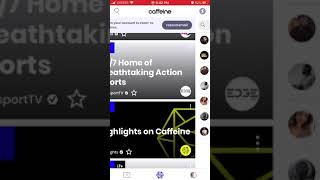 How to REACT in CAFFEINE app? screenshot 4