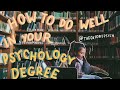 How to get a First in your Psychology degree | Massive Q&A