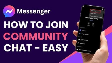 How to Join Community Chat in Messenger !