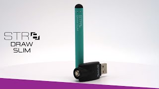 STR8 Draw Slim Vape Battery with Smart Charger | 360 View