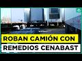 Operativo en San Bernardo: hallan cinco camiones robados con placas falsas y evidencias quemadas