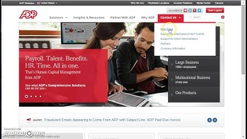 ADP Payroll Portal Employee Login