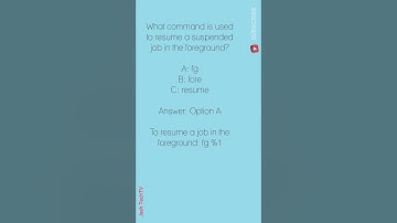 Linux Commands Quiz: Interview Preparation!