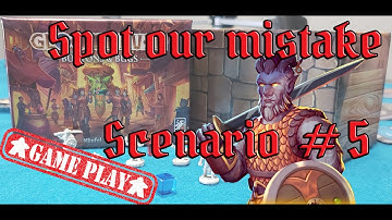 Spot our Mistake - Bruiser playing Scenario #5, Button