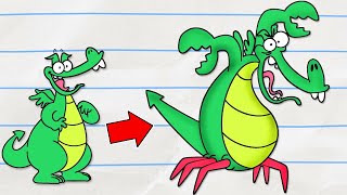 Dragon Transforms into Crab Monster! | Boy & Dragon | Cartoons for Kids | WildBrain Bananas