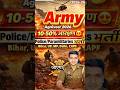 Army Aganiveer को हरेक भर्ती में (10-50)% आरक्षण😍 Delhi/बिहार/UP पुलिस 20% Poat Reserve For Army