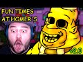 NEW SECRET CHARACTERS?! | Fun Times at Homer's v2.0 (Custom Night Challenges)