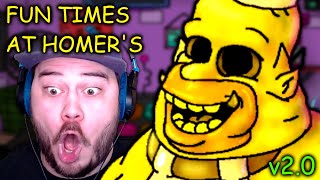 NEW SECRET CHARACTERS?! | Fun Times at Homer's v2.0 (Custom Night Challenges)