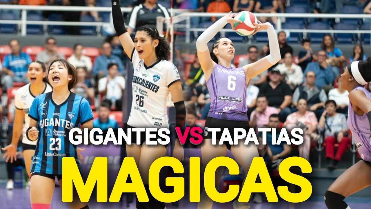 GIGANTES VS TAPATIAS JORNADA 8 | JUEGO II | LIGA DE VOLEIBOL PROFESIONAL MEXICANA FEMENIL 2026 