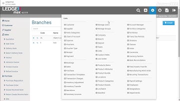 How to create a new company and branch in LedgerMax?