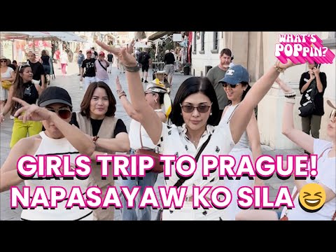 GIRLS TRIP TO PRAGUE | NAPASAYAW KO SILA 😄+ TRYING NEW FOODS + UNLI TAWANAN! | POPS FERNANDEZ VLOG