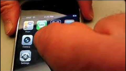 iPhone Update 1.1.3 Moving Icons