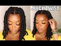 JUICY TWIST ON NATURAL HAIR USING PATTERN BEAUTY STYLING CREAM| PROTECTIVE STYLE| BOX METHOD