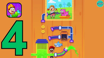 Flow Legends: Pipe Games-Gameplay Walkthrough Part 4(iOS, Android)#puzzlegame