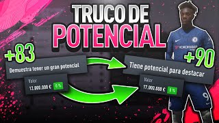 TRUCO para SUBIR EL POTENCIAL al MAXIMO de UN JUGADOR en MODO CARRERA!! | Truco/Glitch