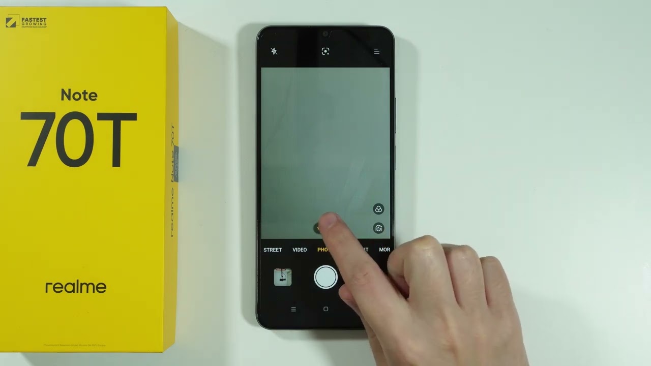 Does Realme Note 70T Have Ultrawide Camera? - YouTube