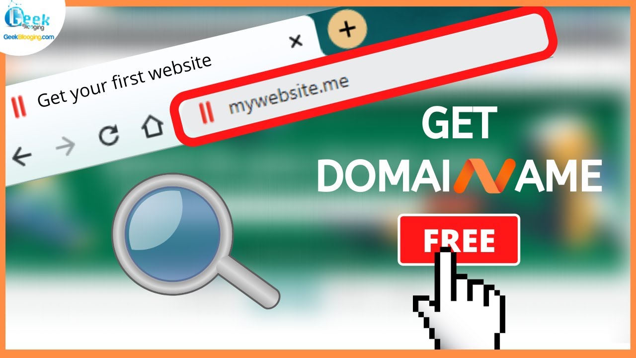 How to Get Domain (.me) for FREE Create your 1st Website