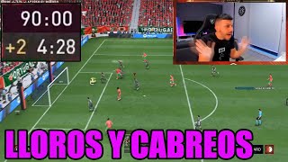 LE MARCAN A DjMaRiiO EN EL 95 Y LLORA MUCHÍSIMO | LLOROS Y CABREOS FIFA 22