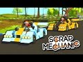 БЕШЕНЫЕ ГОНКИ НА САМОЙ КРУТОЙ ТРАССЕ В SCRAP MECHANIC