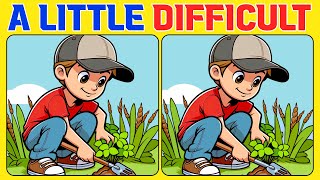 🧠🧩Spot the Difference |  A Gentle Brain Teaser 《A Little Difficult》