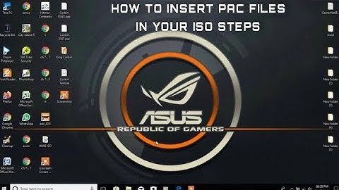 How To Add Pac Files In Your ISO Tutorial By Me Full Process