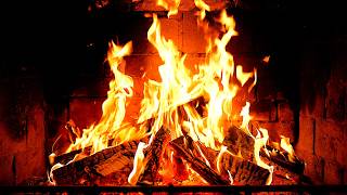 Cozy Fireplace 4K (12 HOURS). Fireplace with Crackling Fire Sounds. Fireplace Ambience