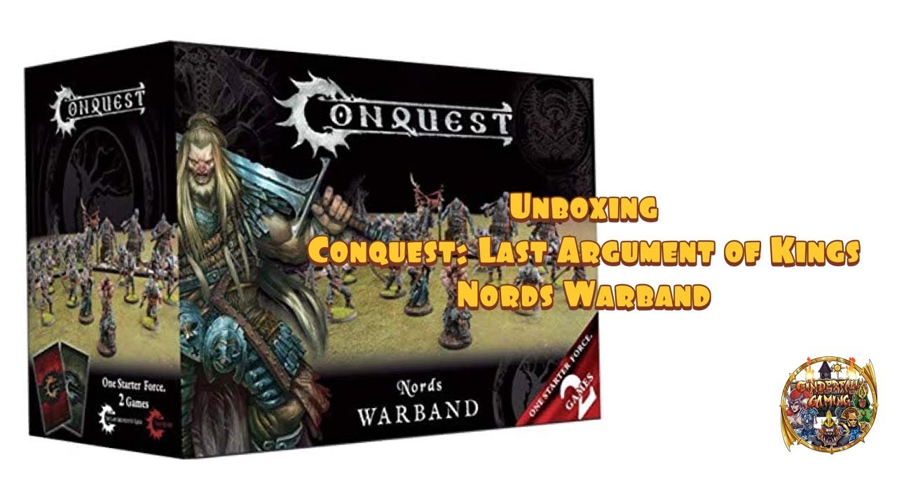 Unboxing: Conquest: Last Argument of Kings - Nords Warband