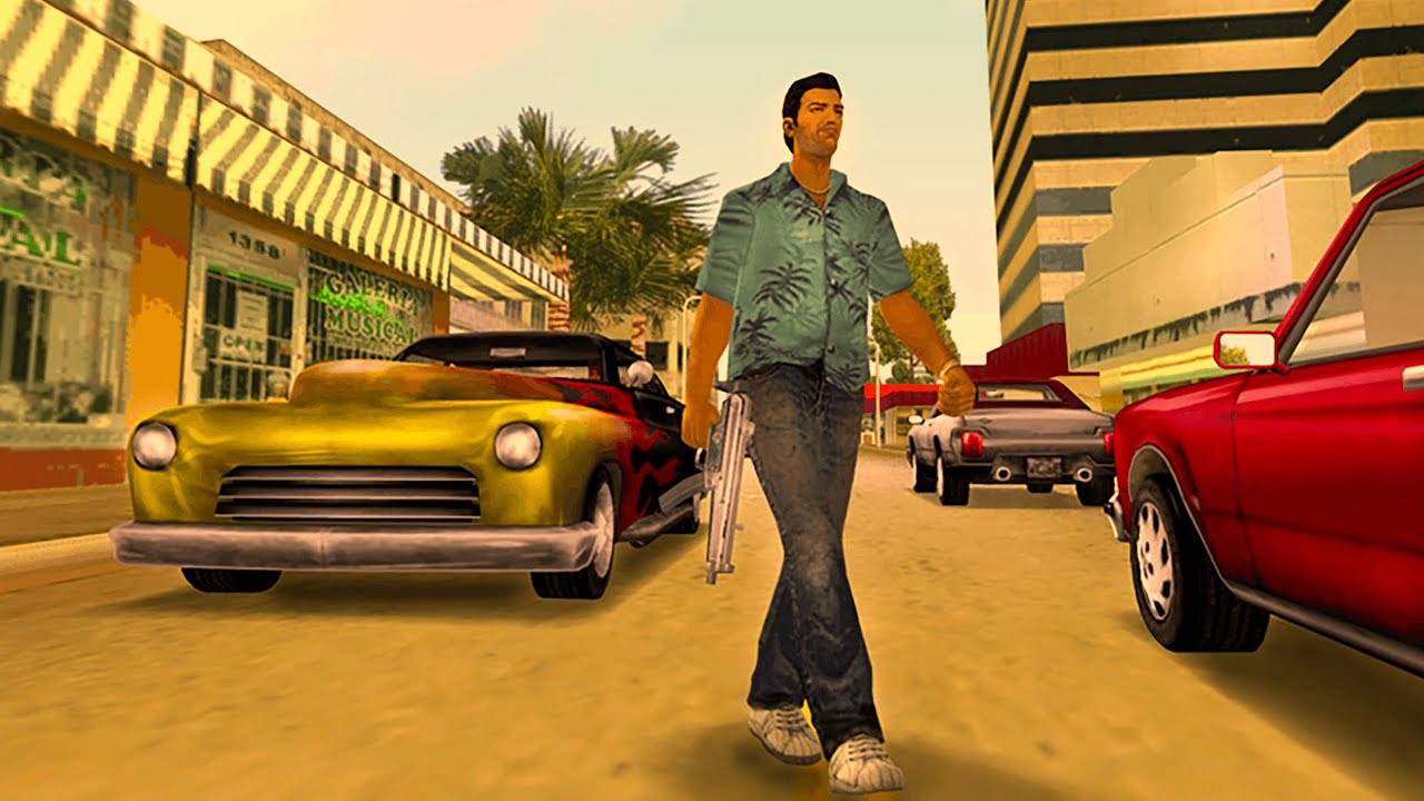 GTA VICE CITY  PS2 Gameplay 