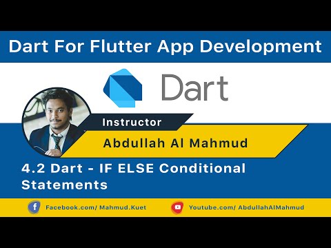 4 2 Dart - IF ELSE Conditional Statements | Dart for Flutter