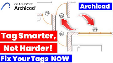 How to Tag Doors and Windows in ArchiCAD Like a pro!