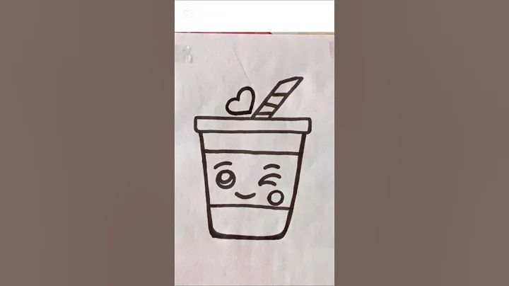 Juice 🥤 glass 🍷 drawing#forkids #tonniartandcraft #trending #shorts