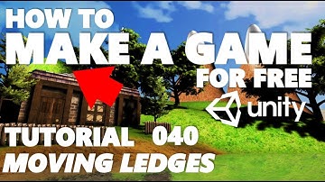 Unity Tutorial For Beginners - How To Make A Game - Part 040 - Wind Zone & Moving Ledges