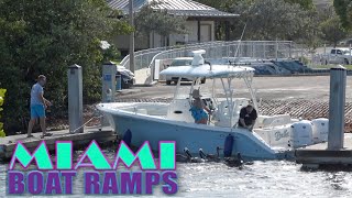 Banging Both Docks at Once!! | Miami Boat Ramps | Boynton Beach