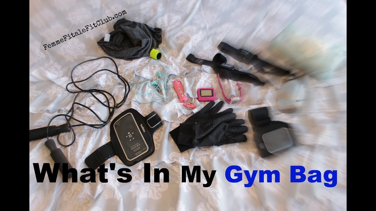 What's In My Gym Bag YouTube