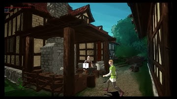 Devlog #39 - Harusbilis: Some Painted Backgrounds