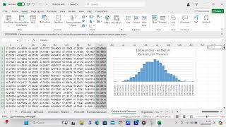 Prove the Central Limit Theorem in Excel