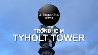 Tyholt Tower - Spectacular rotating restaurant in Trondheim, Norway | @Allthegoodies