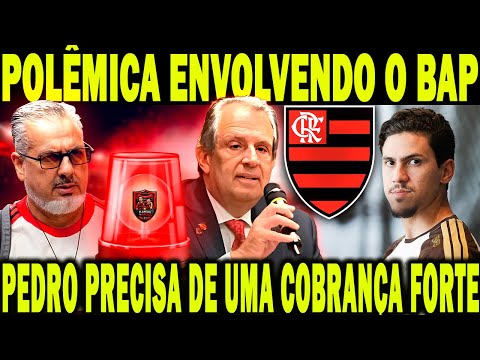 POLÊMICA ENVOLVENDO O BAP / PEDRO PRECISA DE UMA COBRANÇA FORTE DOS COMPANHEIROS E COMISSÃO TÉCNICA