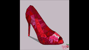 Mosiac Peep Toe Shoe 