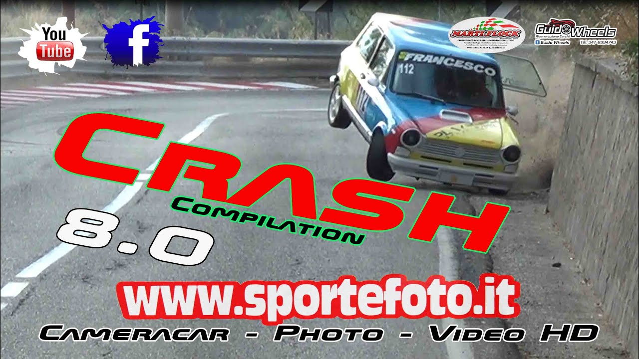 Crash Compilation  and fails Hillclimb 8.0 by Sportefoto.it