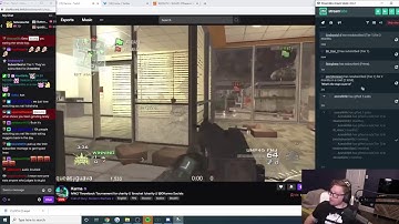 Scump Watches MW2 Throwback Tournament! (Aches Hilarious Rage)