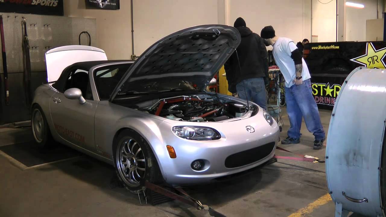 325 Whp Mazda Miata Turbo Nc Dyno Youtube