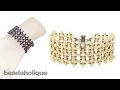 Instructions for the SuperDuo Right Angle Weave Bracelet Kit