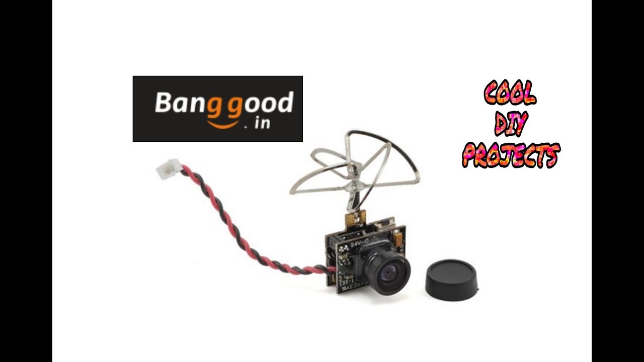 UNBOXING EACHINE FPV CAMERA TX02 [BANGGOOD] - YouTube