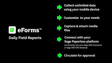 eForms with Daily Field Reports
